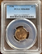 1938 1C MS64RB