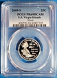 2009-S 25C U.S. Virgin Islands Silver PR69DCAM