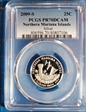 2009-S 25C Northern Mariana Islands Silver PR70DCAM