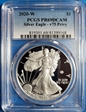 2020-W  $1 Silver Eagle - v75 Privy PR69DCAM