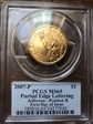 2007-P $1 Partial Edge Lettering Jefferson - Position B- First Day of Issue MS65