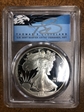 1991-S $1 Silver Eagle Cleveland Blue Eagle PR70DCAM