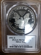 1991-S $1 Silver Eagle Cleveland Blue Eagle PR70DCAM
