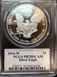2014-W $1 Silver Eagle Moy Signature PR70DCAM
