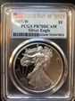 2017-W $1 Silver Eagle First Day of Issue PR70DCAM