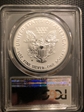 2019-W $1 Silver Eagle Enhanced Rev PR Pride of Two Nations, U.S. Set First Strike PR70