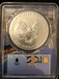2021-(S) $1 Silver Eagle - T1 Emergency Issue Struck at San Francisco FDI San Francisco PF MS70