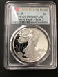 2021-W  $1 Silver Eagle - Type 2 First Day of Issue PR70DCAM