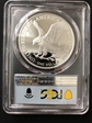 2021-W  $1 Silver Eagle - Type 2 First Day of Issue PR70DCAM
