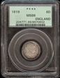 1819 6D S-3791 MS66