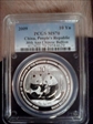 2009 10 Yn 30th Ann Chinese Bullion PAN-512A MS70