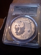 2001 10 Yn Panda Silver PAN-347A MS68