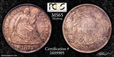 1873-S H10C MS65