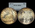 1877-S T$1 MS62