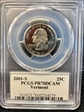 2001-S 25C Vermont PR70DCAM