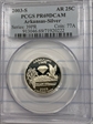2003-S 25C Arkansas Silver PR69DCAM