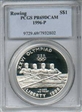 1996-P $1 Rowing PR69DCAM