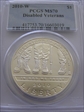 2010-W $1 Disabled Veterans MS70