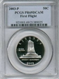 2003-P 50C First Flight PR69DCAM