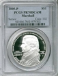 2005-P $1 Marshall PR70DCAM