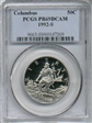 1992-S 50C Columbus PR69DCAM