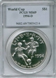 1994-D $1 World Cup MS69