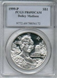 1999-P $1 Dolley Madison PR69DCAM