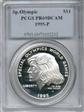 1995-P $1 Special Olympics PR69DCAM