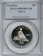 1995-S 50C Civil War PR69DCAM