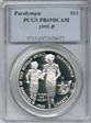 1995-P $1 Paralympic PR69DCAM