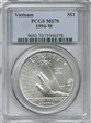 1994-W $1 Vietnam MS70