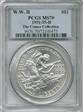 1991-95-D $1 World War II MS70