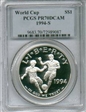 1994-S $1 World Cup PR70DCAM
