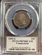 1999-S 25C Connecticut PR70DCAM