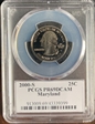 2000-S 25C Maryland PR69DCAM
