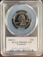2001-S 25C Vermont PR69DCAM