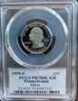 1999-S 25C Pennsylvania Silver PR70DCAM