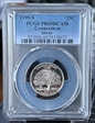 1999-S 25C Connecticut Silver PR69DCAM