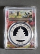 2024 10 Yn Panda Silver Panda 2024 flower, FDoI (L#372) MS70