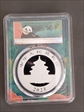 2025 10 Yn Panda Silver Panda 2023 Green Lbl, FDoI (L#356) MS70