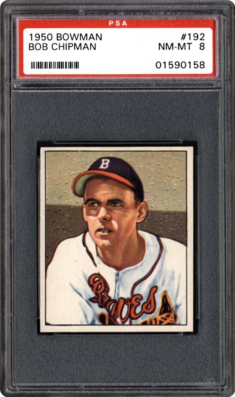 1950 Bowman Bob Chipman | PSA CardFacts™