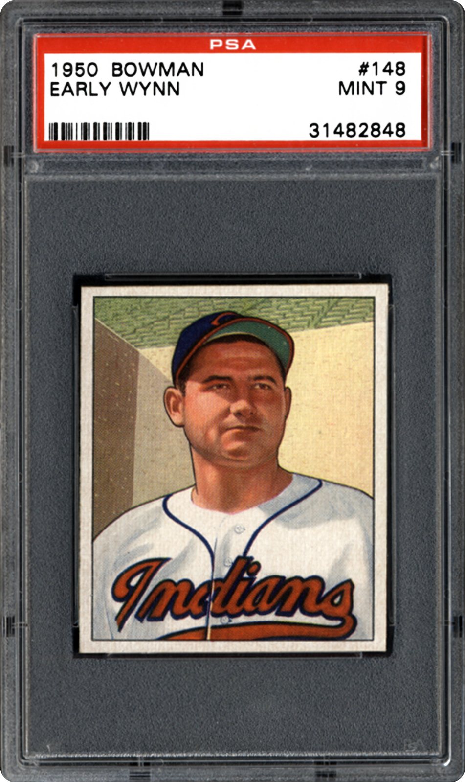 1950 Bowman Early Wynn | PSA CardFacts™