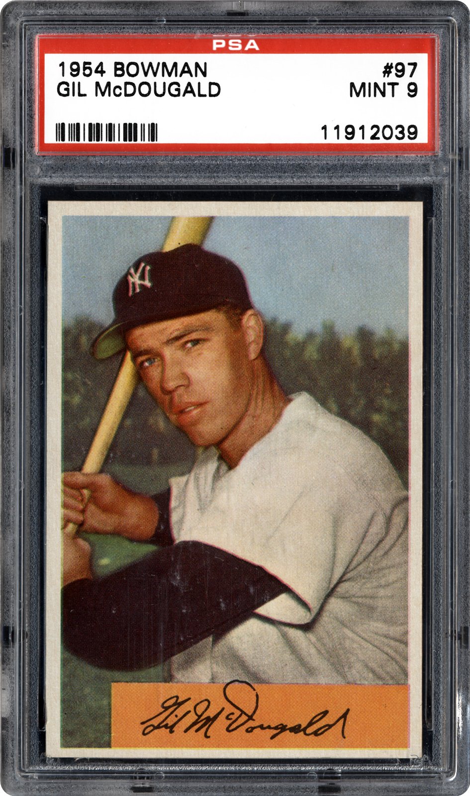 1954 Bowman Gil McDougald | PSA CardFacts™