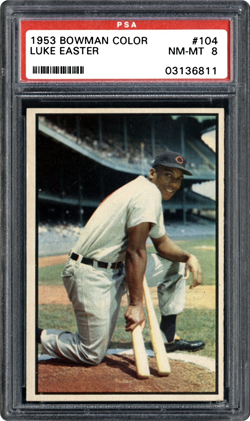 1953 Bowman Color Luke Easter | PSA CardFacts™