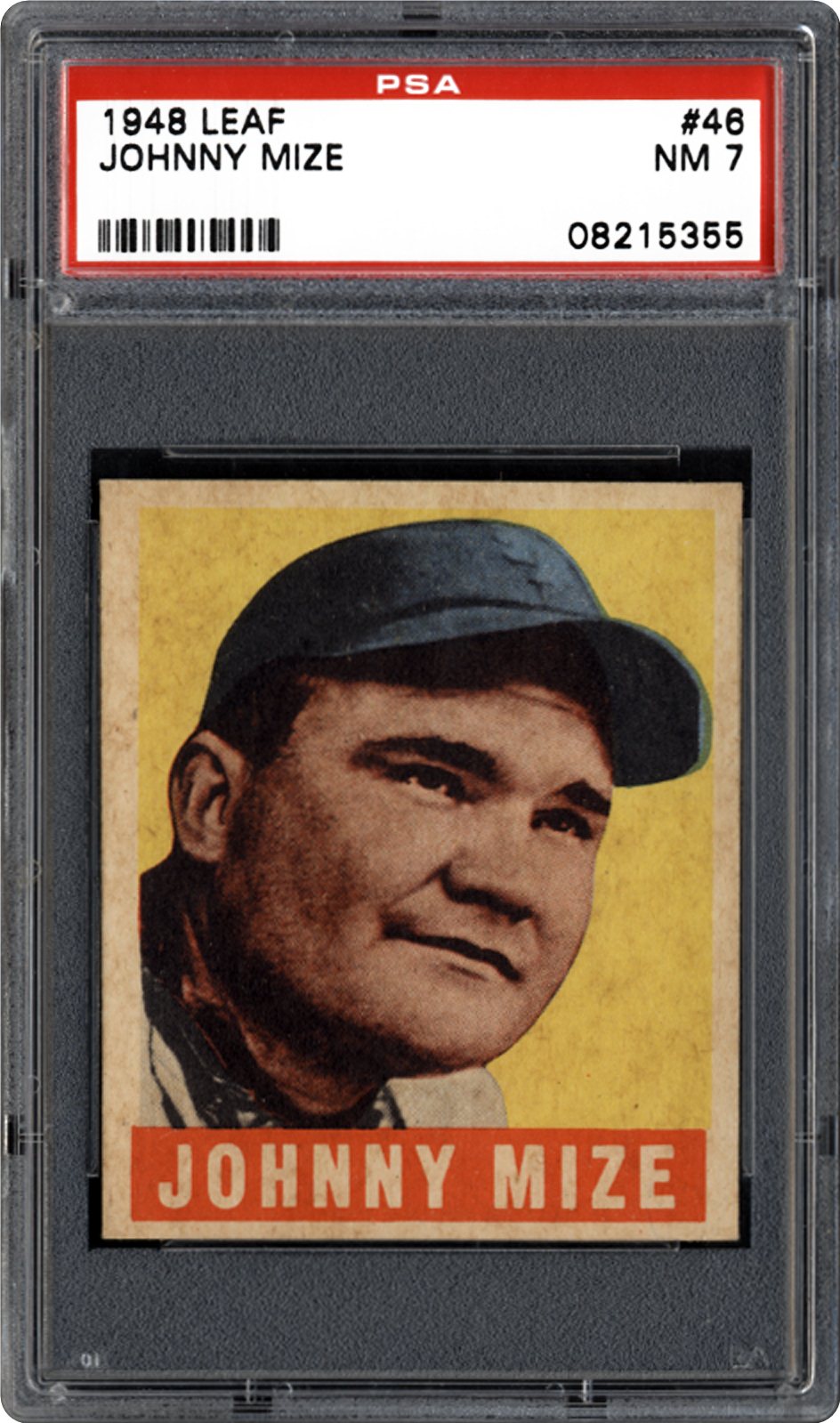 1948 Leaf Johnny Mize | PSA CardFacts™