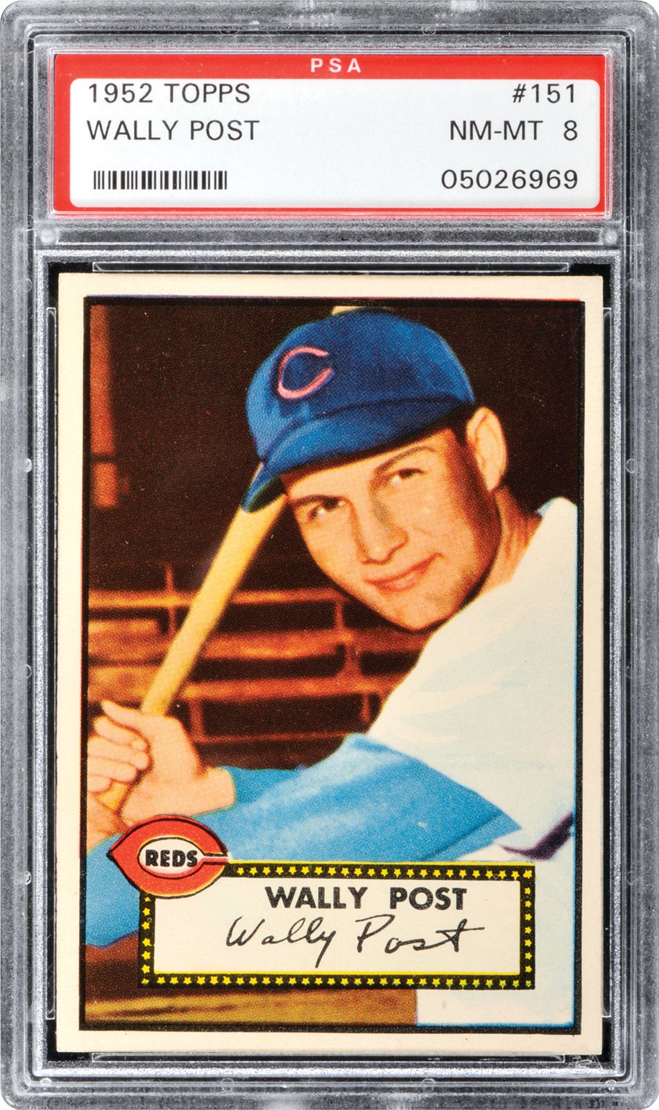 1952 Topps Wally Post | PSA CardFacts™