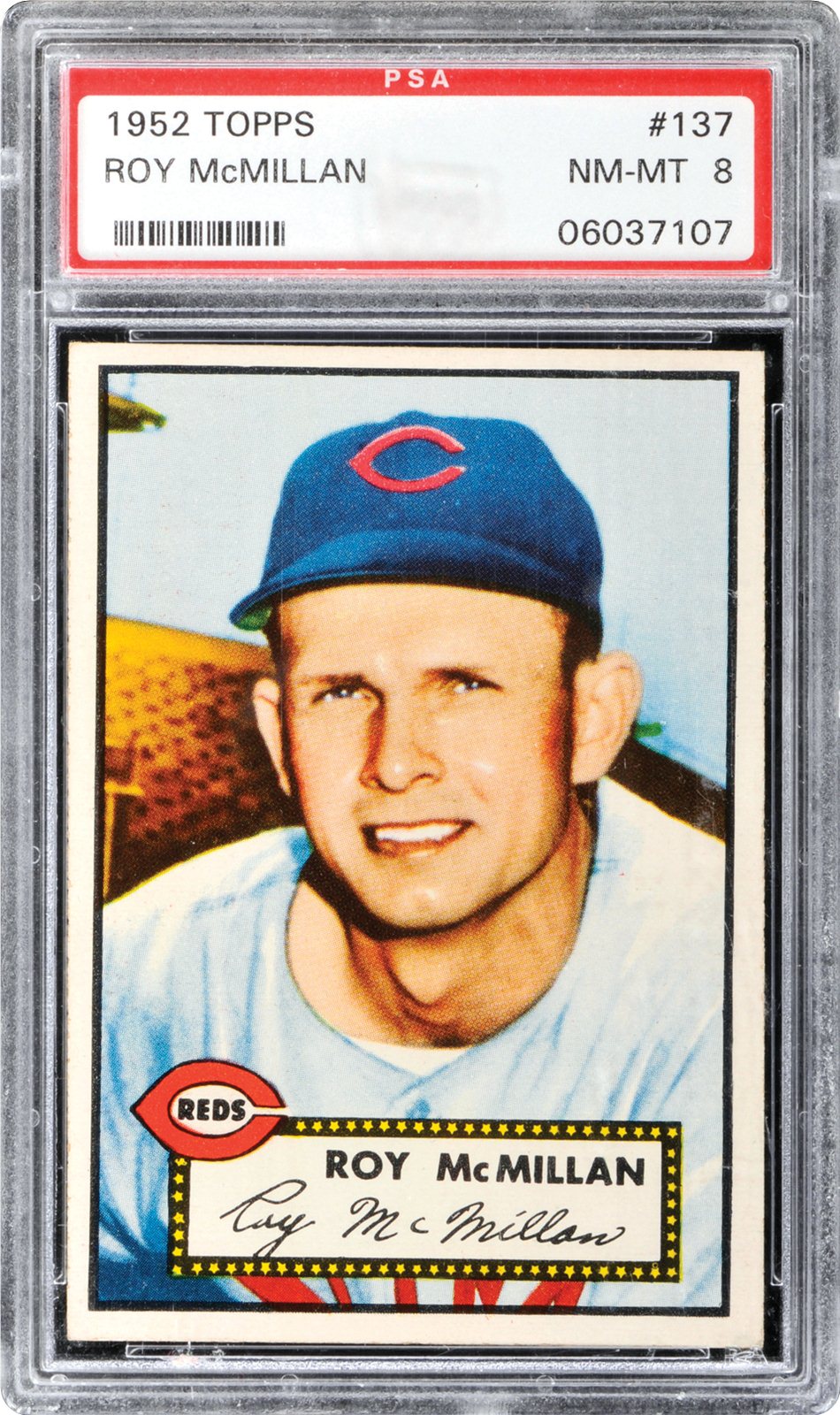 1952 Topps Roy McMillan | PSA CardFacts™