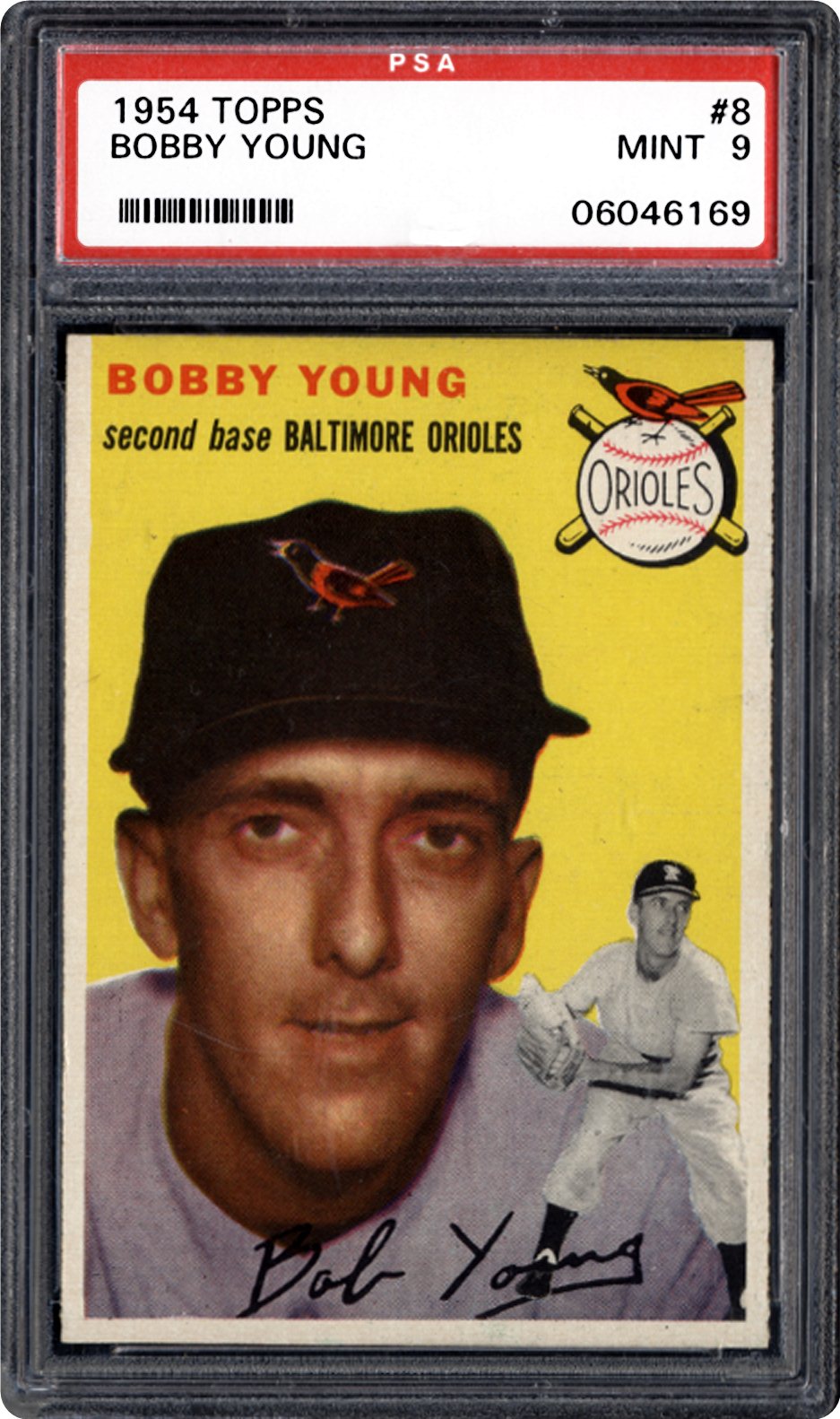 1954 Topps Bobby Young | PSA CardFacts™