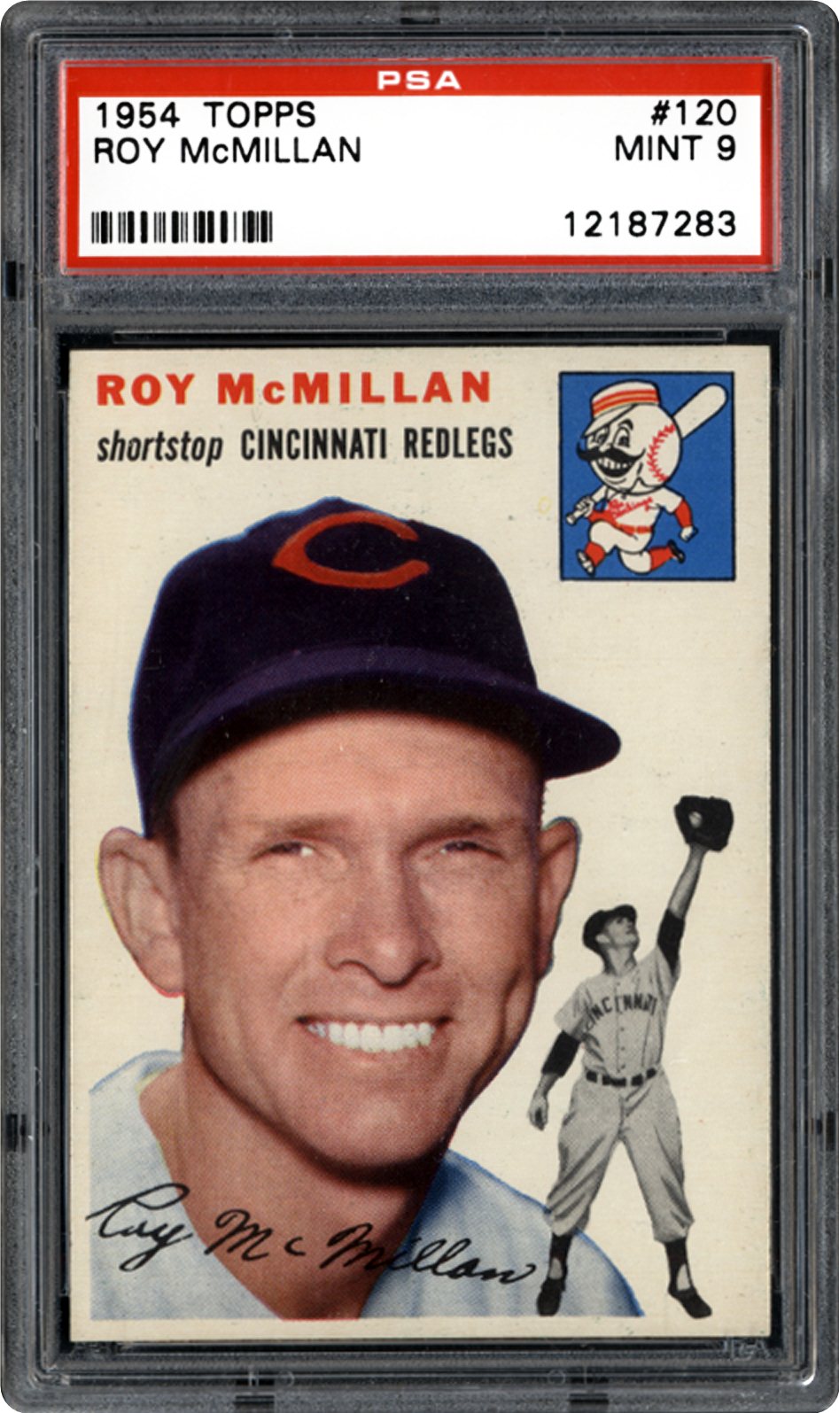 1954 Topps Roy McMillan | PSA CardFacts™