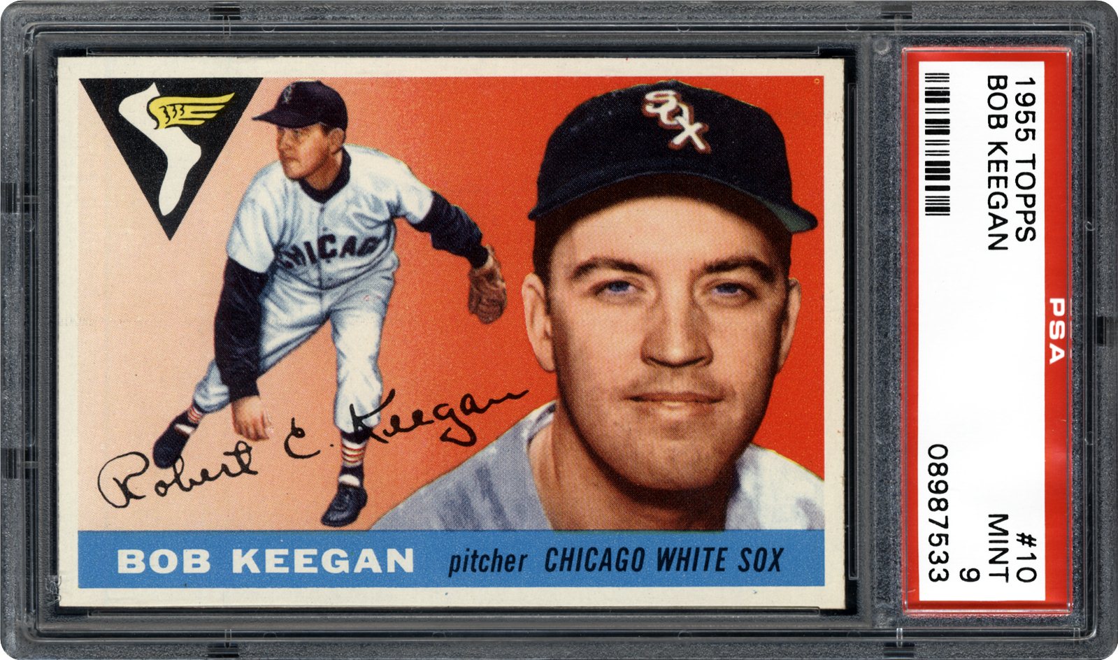 1955 Topps Bob Keegan | PSA CardFacts™